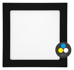 Ecolite LED-WSQ-CCT/12W/CR- LED Лампа за окачен таван RAFA LED/12W/230V IP44 черен