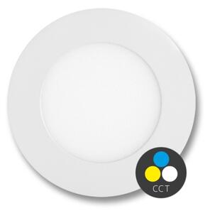 Ecolite LED-WSL-CCT/6W/BI - LED Лампа за окачен таван LADA LED/6W/230V IP44 бял