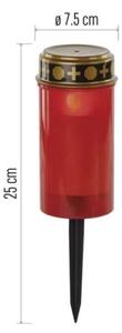 LED Гробищна свещ LED/2xAA IP44