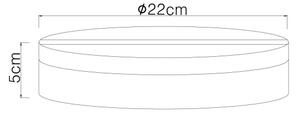 Globo 12387-18 - LED Плафониера MATTHEW LED/12W/230V