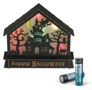 Retlux - LED декорация HALLOWEEN LED/2xAA/мултицветен страшен дом