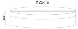 Globo 12387-18W - LED Плафониера MATTHEW LED/12W/230V бял