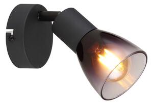 Globo 54312-1 - Спот аплик SATELLA 1xE14/25W/230V черен