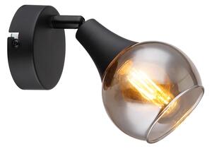 Globo 57904-1 - Спот аплик GLYPTAR 1xE14/40W/230V черен