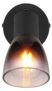 Globo 54312-1 - Спот аплик SATELLA 1xE14/25W/230V черен