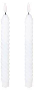 Eglo 422226 - К-кт 2x LED свещ ANDRAFIABE LED/1xAAA 25 см бял