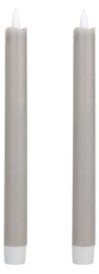 Eglo 422222 - К-кт 2x LED свещ ANDRAFIABE LED/1xAAA 24,5 см сив