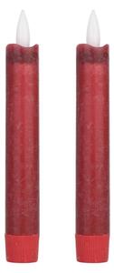 Eglo 422216 - К-кт 2x LED свещ ANTANABE LED/1xAAA 15 см червен