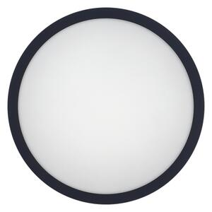 LED Плафон за баня със сензор ELLÉ LED/24W/230V Ø 26 см IP54 антрацит