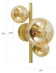 Brilagi - LED Аплик MILLA 3xG9/3W/230V златист