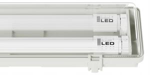 LED техническо осветително тяло за T8 тръбни лампи 2xG13/20W/230V 6500K 120 cm IP65 бяло