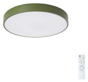 Brilagi - LED плафон с възможност за димиране POOL LED/48W/230V 3000-6000K 40 см зелен + дистанционно управление