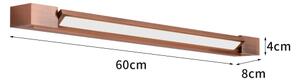 Brilagi-LED Осветление за огледало за баня AQUA LINE LED/18W/230V 60 cm IP44 бронзово