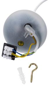 Brilagi - Полилей на кабел WABI SABI 1xE27/40W/230V Ø 50 см, бял