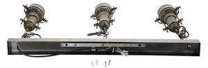 Brilagi - Полилей на верига PYRONIC 3xE27/40W/230V бронзов/патина