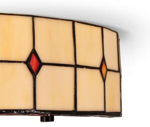 Brilagi - Tiffany витражен плафон SUNFLOWER 3xE27/60W/230V Ø 40 см