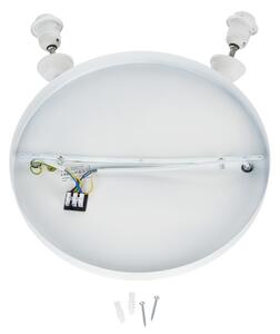 Brilagi - Полилей на кабел WABI SABI 2xE27/40W/230V Ø 70 см, бял