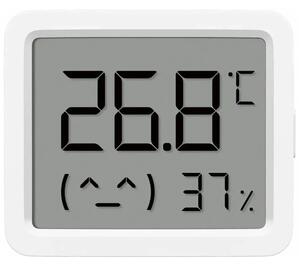 Цифров термометър/влагометър Xiaomi Smart Temperature and Humidity Monitor 3 Mini, Bluetooth, LCD дисплей, бял