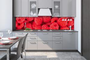 Фототапет за кухня - малини 260 x 60 см