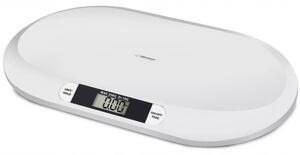 Бебешка везна Esperanza Bebe EBS019, капацитет до 20 кг, LCD дисплей, бяла