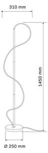 LED подова лампа EMMA LED/24W/230V златна
