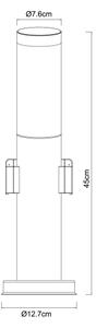 Globo 3158K - Външна лампа BOSTON с 2 електрически контакта 1xE27/23W/230V IP44