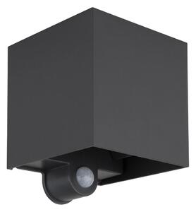 Globo 34168S - LED външна стенна лампа със сензор VERONIKA 2xLED/3W/230V IP54