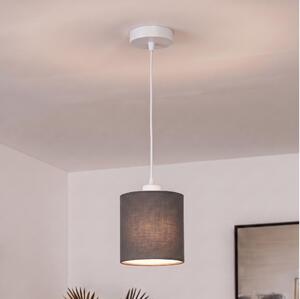 BRILAGI - LED полилей на кабел NUBILA 1xE27/60W/230V Ø 14 см бял/антрацит
