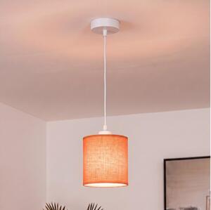 BRILAGI - LED полилей на кабел NUBILA 1xE27/60W/230V pr. 14 cm бял/оранжев