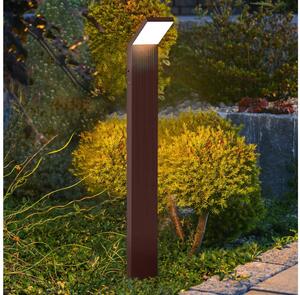 BRILAGI - Външна LED лампа RIANO LED/8W/230V кафява IP65 80 см
