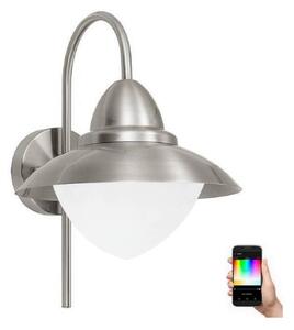 Eglo 33583 - LED RGBW външно стенно осветително тяло SIDNEY 1xE27/9W/230V IP44