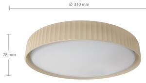 Brilagi - LED плафон LUCIA LED/24W/230V Ø 31 см бежов