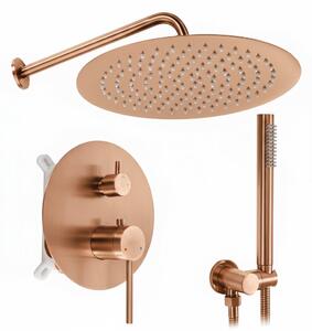Душ система за вграждане Rea Foss Clif Brush Copper + BOX