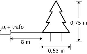 Prikspot kerstboom incl. LED met 8 standen en timer - Rudolph