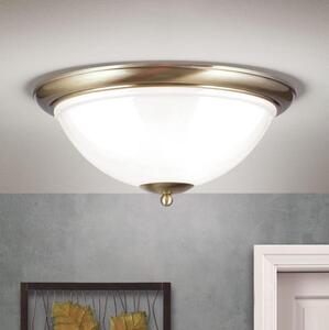 Orion DL 7-677/50 - Плафон AUSTRIAN OLD LAMP 3xE27/60W/230V бронзов/бял