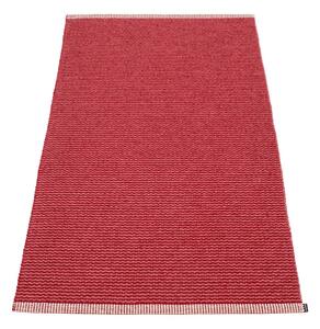 Червен килим за открито и закрито 85x160 cm Mono Blush – Pappelina