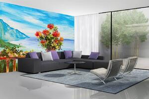 Самозалепваща се флизелинова фототапета картина - букет 375 x 250 см