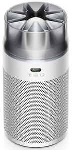 Пречиствател за въздух Dyson HJ10 HushJet™ Purifier Compact Wh/Sv 491355-01, 18 м2, 10 скорости, Hyperdymium™, HEPA, Гласови команди, Осцилация, Бял/сив
