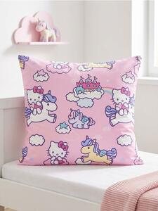Sinsay - Калъфка за възглавница Hello Kitty - пастелнорозово