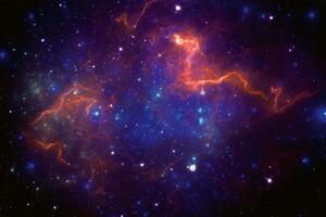 Флизелинов фототапет цветна галактика 375 x 250 см