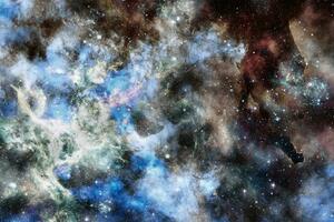 Флизелинов фототапет цветен дълбок космос 375 x 250 см