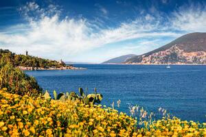 Флизелинов фототапет йонийско море 375 x 250 см