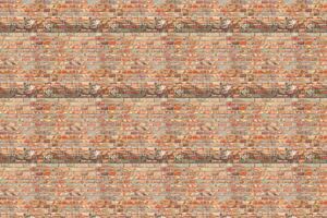 Флизелинов фототапет червена тухлена стена 375 x 250 см