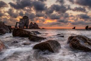Флизелинов фототапет морски храм 375 x 250 см