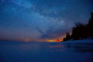 Флизелинов фототапет звездно небе 375 x 250 см