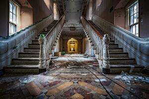 Флизелинов фототапет психиатрична болница 375 x 250 см