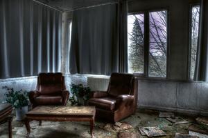 Флизелинов фототапет кожени фотьойли 375 x 250 см
