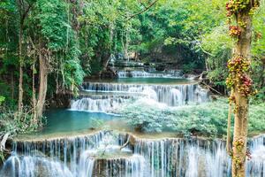 Флизелинов фототапет водопади в канчанабури 375 x 250 см