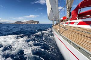 Флизелинов фототапет лодка в морето 375 x 250 см