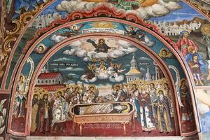 Флизелинов фототапет религиозни стенописи 375 x 250 см
